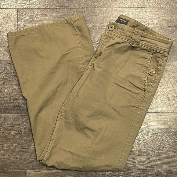 Banana Republic Wide Leg Brown Pants Size 6 - Picture 1 of 7